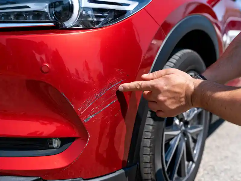 Bumper scuffs example